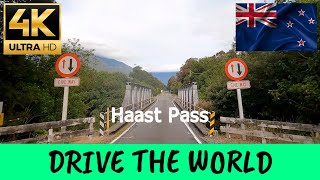 Driving in New Zealand  🇳🇿 Haast Pass Westland amp Otago  4K 60p [upl. by Neeliak]