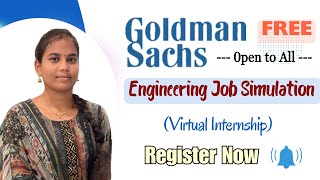 Goldman sachs  Goldman Sachs Engineering Job Simulation [upl. by Nanor]