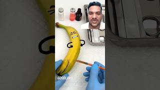 Banana🍌 Operation 🤣 goodland fruitsurgery doodles banana shorts youtubeshorts trending [upl. by Lampert]