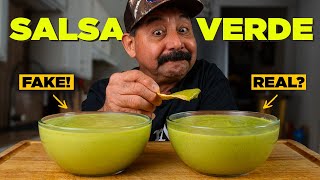 SALSA FALSA Exposing the FAKE Salsa de Aguacate Recipe [upl. by Jueta]