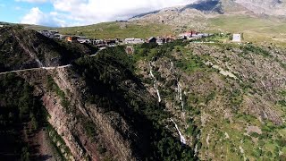 66 Flug vom Altiport Méribel zum Altiport Alpe dHuez [upl. by Niemad422]