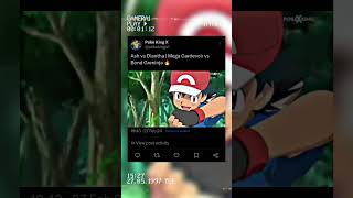 Ash vs Diantha  Mega Gardevoir vs Bond Greninja 🔥 shorts pokemon [upl. by Moyers]