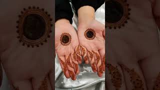 Tiki mehndi designsmehndi designsimple mehndi shortsshort video [upl. by Coucher464]