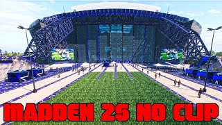 SO I CREATED A DALLAS COWBOYS STADIUM IN MADDEN 25 THEN NO CLIPPED OUTSIDE IT [upl. by Tati]