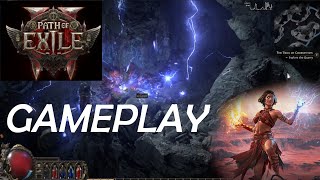 Path of Exile 2 SparkLightning Warp Sorceress Gameplay amp Rambling [upl. by Darren194]