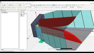 ridge horn antenna 1 to 18 ghz operating bandwidth in hfss [upl. by Salchunas112]