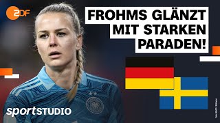 Deutschland – Schweden Highlights  Freundschaftsspiel  sportstudio [upl. by Ylenats]