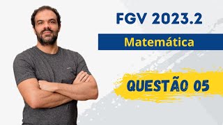 Questão 05  FGV 20232 [upl. by Ativla966]