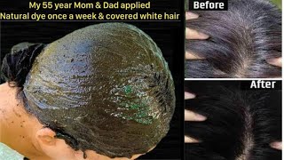 ना घंटों लगाना ना सुखाना फिर भी सफ़ेद बाल होंगे जड़ से काले 100 guaranteed homeremedy for greyhair [upl. by Anerual836]