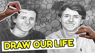 Draw My Life  150000 SUBS SPECIAL  Kender Du Det [upl. by Livingston]