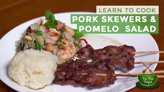 Try Thai Tonight S4E6 Pork Skewers [upl. by Ahsyad]