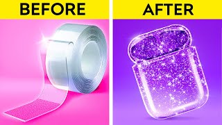 GENIUS DIY SCHOOL CRAFTS  Impress Your Teacher Upgrade Your School Supplies by 123 GO [upl. by Estrin976]