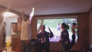 Vikings vs Saints  Best Fan Reactions to Stefon Diggs miracle game winning Touchdown NFCNFL [upl. by Rowe]