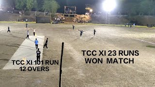 SWAMI SHREEJI vs TTC XI 2 SEMI FINAL MATCH  MCG CRICKET GROUND djsports cricket viral shorts [upl. by Tom]