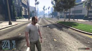 GTA 5 Super Punch  Invincibility Cheat [upl. by Hillhouse]