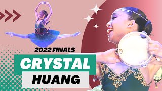 BALLET  YAGP 2022 Finals Junior Bronze Medalist  Crystal Huang  Age 13  La Esmeralda [upl. by Ahsenat]