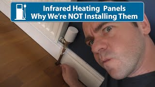 Infrared Heating Why Were NOT Installing ThemHeat Pumps [upl. by Annaihs]