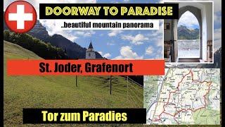 1hr 50min walk St Joder Grafenort  Nidwalden Switzerland 4K [upl. by Ronoh]