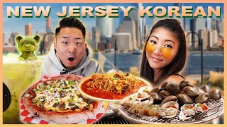 RARE KOREAN Street Food in the KTown of New Jersey FORT LEE [upl. by Sucramed]