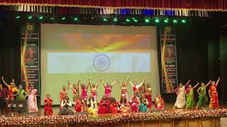 Cultural diversity in India dance by nursing college girls  AIIMS PATNA [upl. by Nahguav281]