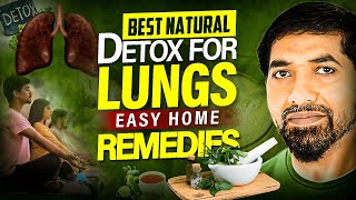 Best Natural Detox For Lungs  Natural Lungs Detox With Remedies [upl. by Lally]