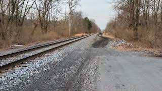 Checking out where the Clearfield Branch of the Pennsylvania Railroad started [upl. by Aseela803]