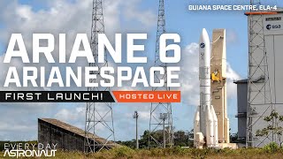 Watch The Ariane 6 Launch For The First Time [upl. by Evante]