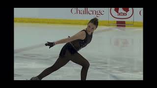 Arianne Belley Senior Dame Short Program 20222023 Défi Patinage Canada Winnipeg [upl. by Jude]