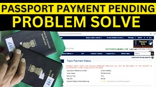 Successful Passport Payment How to Resolve Pending Payments passport passportseva [upl. by Lehsar]