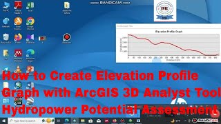 How to Create Elevation Profile Graph with ArcGIS 3D Analyst Tool  Hydropower Potential Assessment [upl. by Amees]