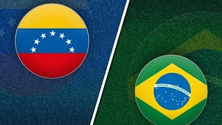 VENEZUELA X BRASIL ELIMINATÓRIAS COPA DO MUNDO 2026 [upl. by Angeli]