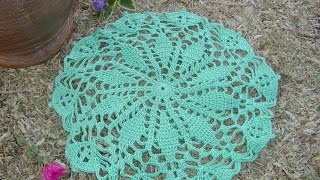 Como hacer tapete a crochet Paso a Paso parte 13 [upl. by Aisanat304]