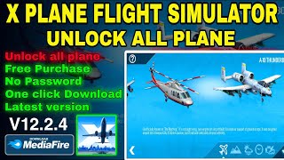 X plane flight All plane Unlock  x plane mod apk x plane flight mod xplane11 youtube [upl. by Silletram]