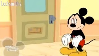 Locksmiths 2000 Disney Mickey Donald and Goofy Cartoon Short Film  Review [upl. by Aikal136]