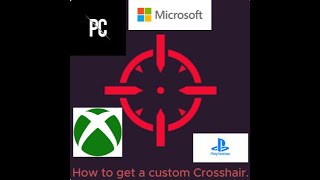 How to get a custom CrosshairXboxPc and try Pls [upl. by Lathan]