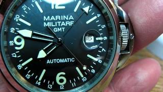 Parnis Marina Militare GMT Automatic [upl. by Anowahs]