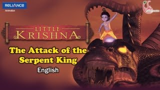 Little Krishna English  Episode 1 Attack Of Serpent King [upl. by Ikim]