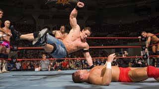 John Cena amp Randy Orton vs everyone Raw March 17 2008 [upl. by Windham]