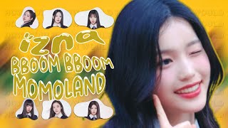 『AI COVER』izna 이즈나 BBOOM BBOOM MOMOLAND 모모랜드 HOW WOULD [upl. by Haisoj]