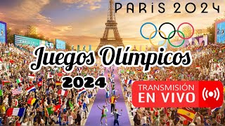 Ceremonia de Inauguración de los Juegos Olímpicos París 2024 en vivo dónde verhora fechaen vivo [upl. by Renick]