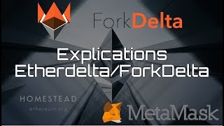 FORKDELTAETHERDELTA  METAMASK ET POINT SUR LES AIRDROPS [upl. by Kenelm]