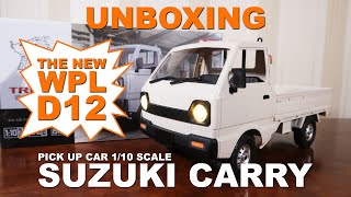 The New WPL D12 Unboxing  110 Scale  Suzuki Carry [upl. by Dnalevets]