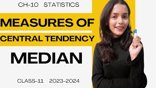 Class11  Statistics  Ch10  Measures of Central Tendency  Median amp Mode  Part1  Study Pro [upl. by Wilde]