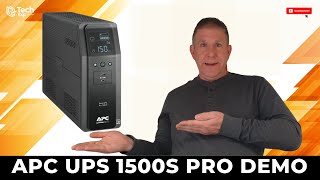 APC Backup Pro 1500 S  How to Setup [upl. by Toback560]