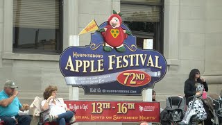 2023 Apple Festival Parade Harrisburg Marching Bulldogs [upl. by Garold]