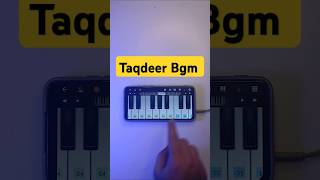 Taqdeer Violin Bgm  Piano  Akhil  Hello movie  Mobile Piano Tutorial hello taqdeer Shorts [upl. by Dorcy112]