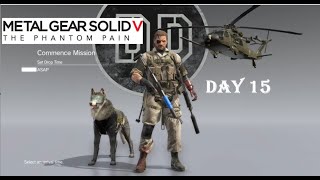 metal gear solid v the phantom pain walkthrough gameplay day 15Larpgaming [upl. by Anoyet]