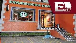 Nuevo video del asesinato de una mujer en cafetería Starbucks de Coapa  Vianey Esquinca [upl. by Angeline524]