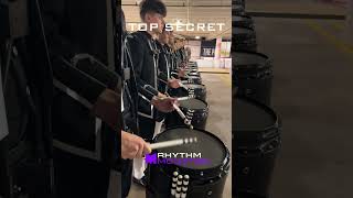 Top Secret Drum Corps plays really fast🥁 😈 [upl. by Atileda489]