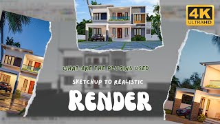 Sketch to render  What are the Plugins used  Step by Step  Malayalam [upl. by Rot]